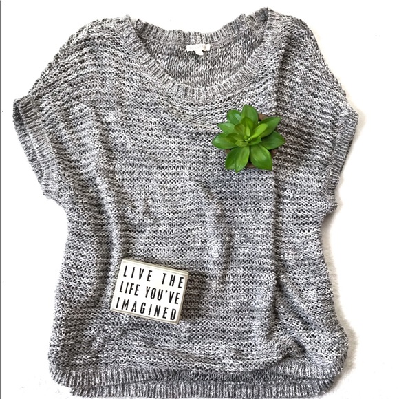 Eileen Fisher Sweaters - Eileen Fisher Knit Short Sleeve Sweater Size M